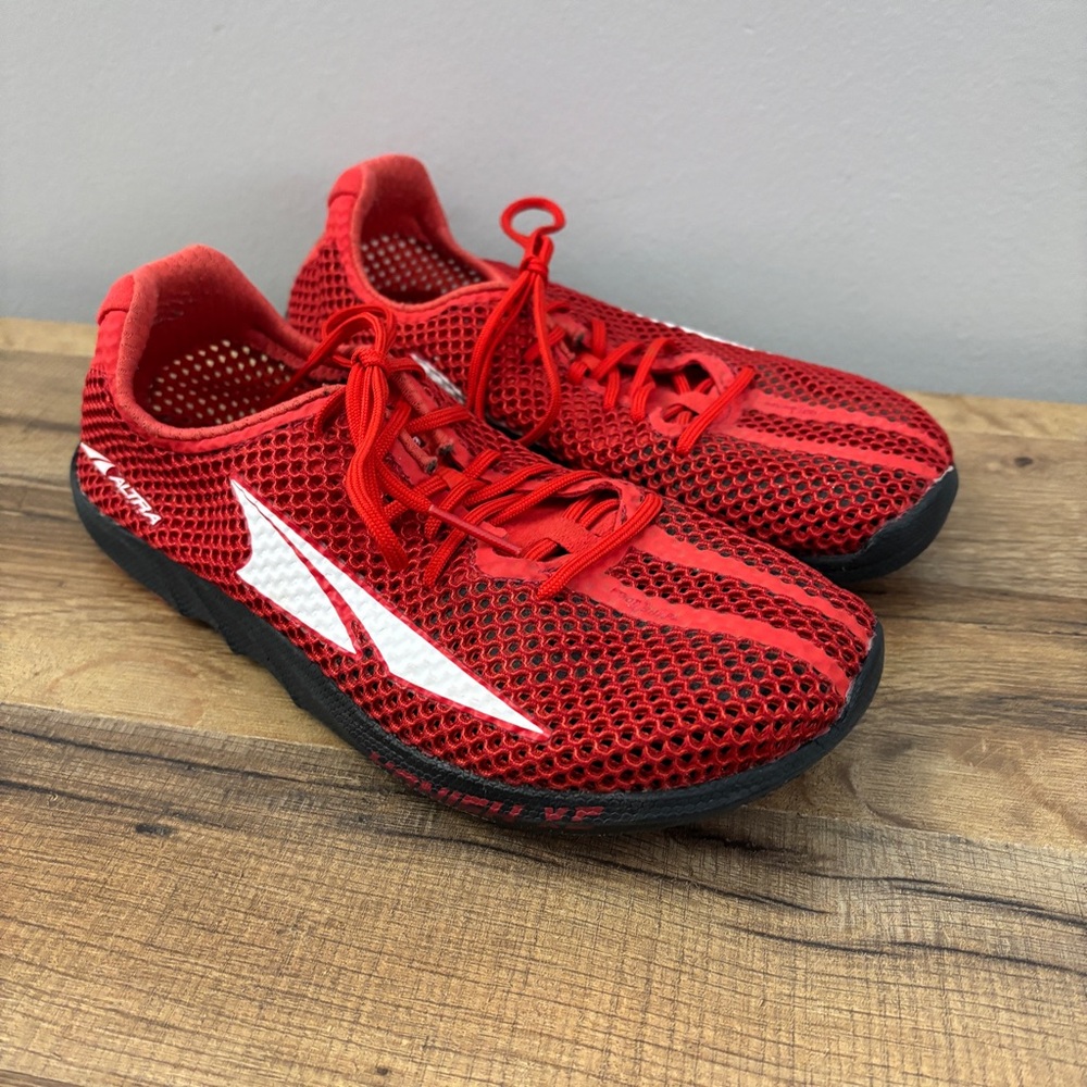 Altra Vanish XC Spikeless Cross Country Racing Running Shoes Red Women’s